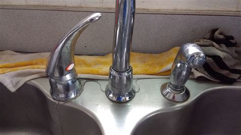 Kitchen Faucet: Leaking Around The Base